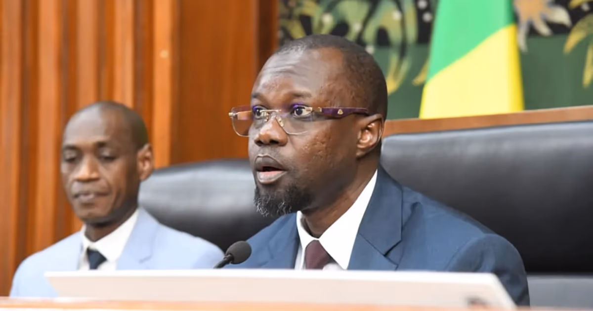Sonko warns Faye over parliamentary dissolution ahead of elections
