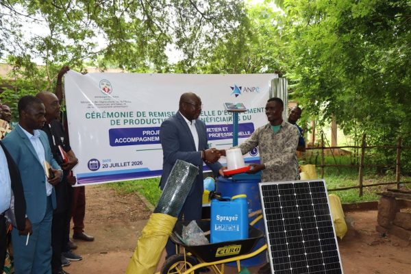 Togo youth employment boost: 50 young entrepreneurs equipped in Kpomé