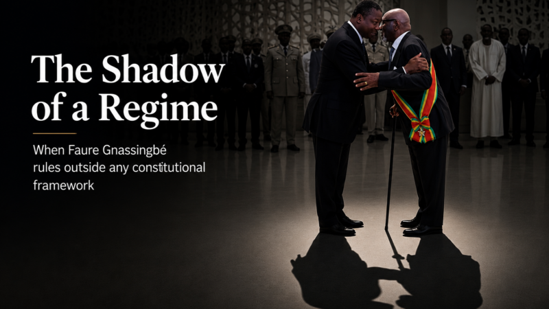 Togo’s constitutional drift: power concentrated in Faure Gnassingbé’s hands