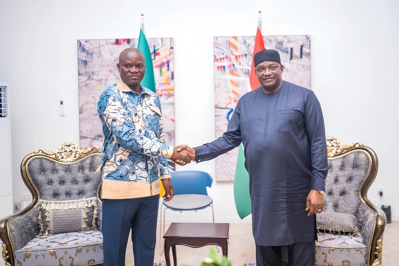 Gabon’s president begins four-day visit to Banjul