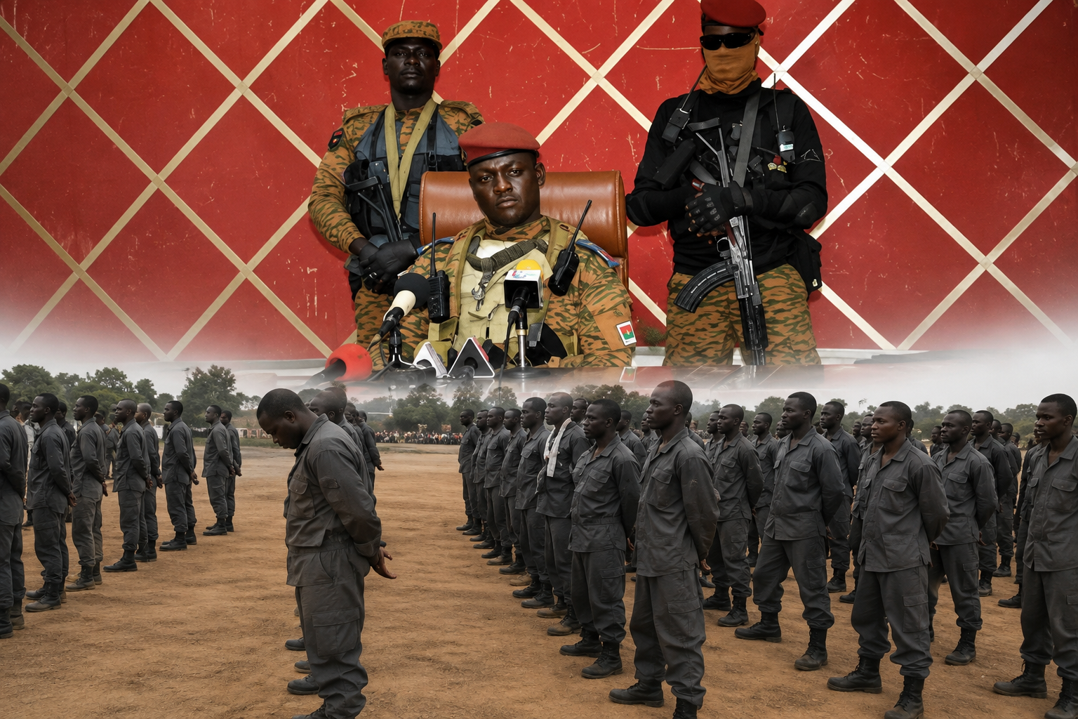 How authoritarian power turns its own backers into targets in Burkina Faso