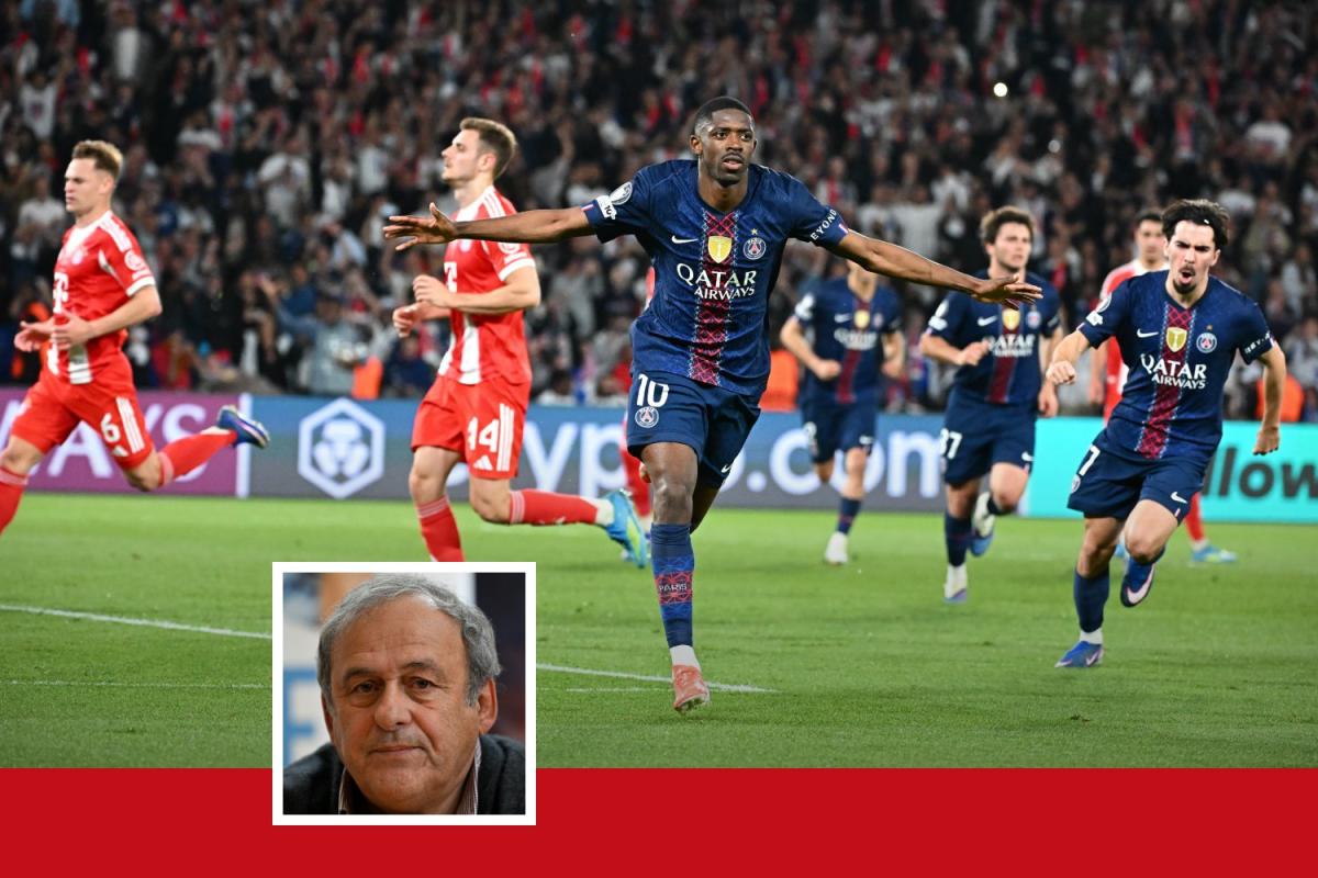 Michel Platini questions the legendary PSG-Bayern Champions League clash