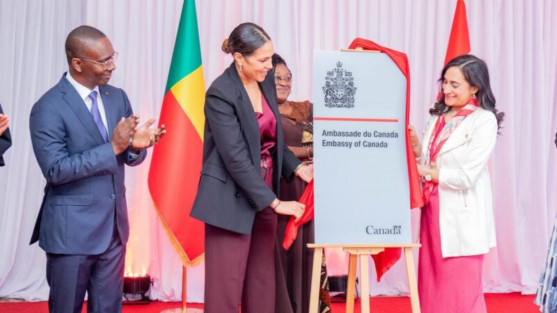 Canada opens first embassy in Benin to boost bilateral ties