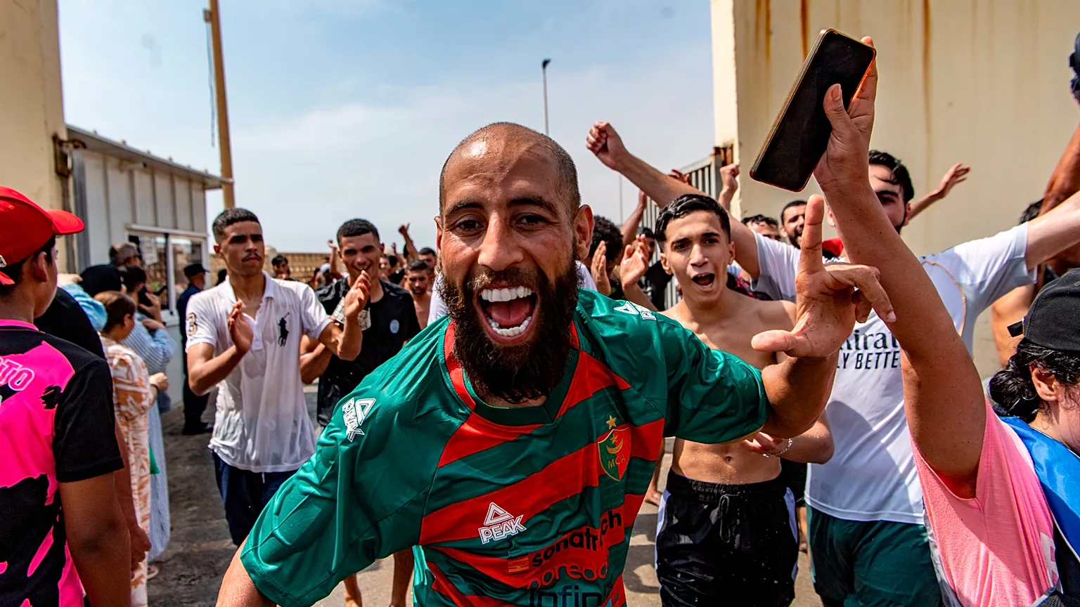 Migrants crossing from Morocco into the Spanish enclave of Ceuta on Thursday, July 30, 2026 (Photo AP/Antonio Sempere)