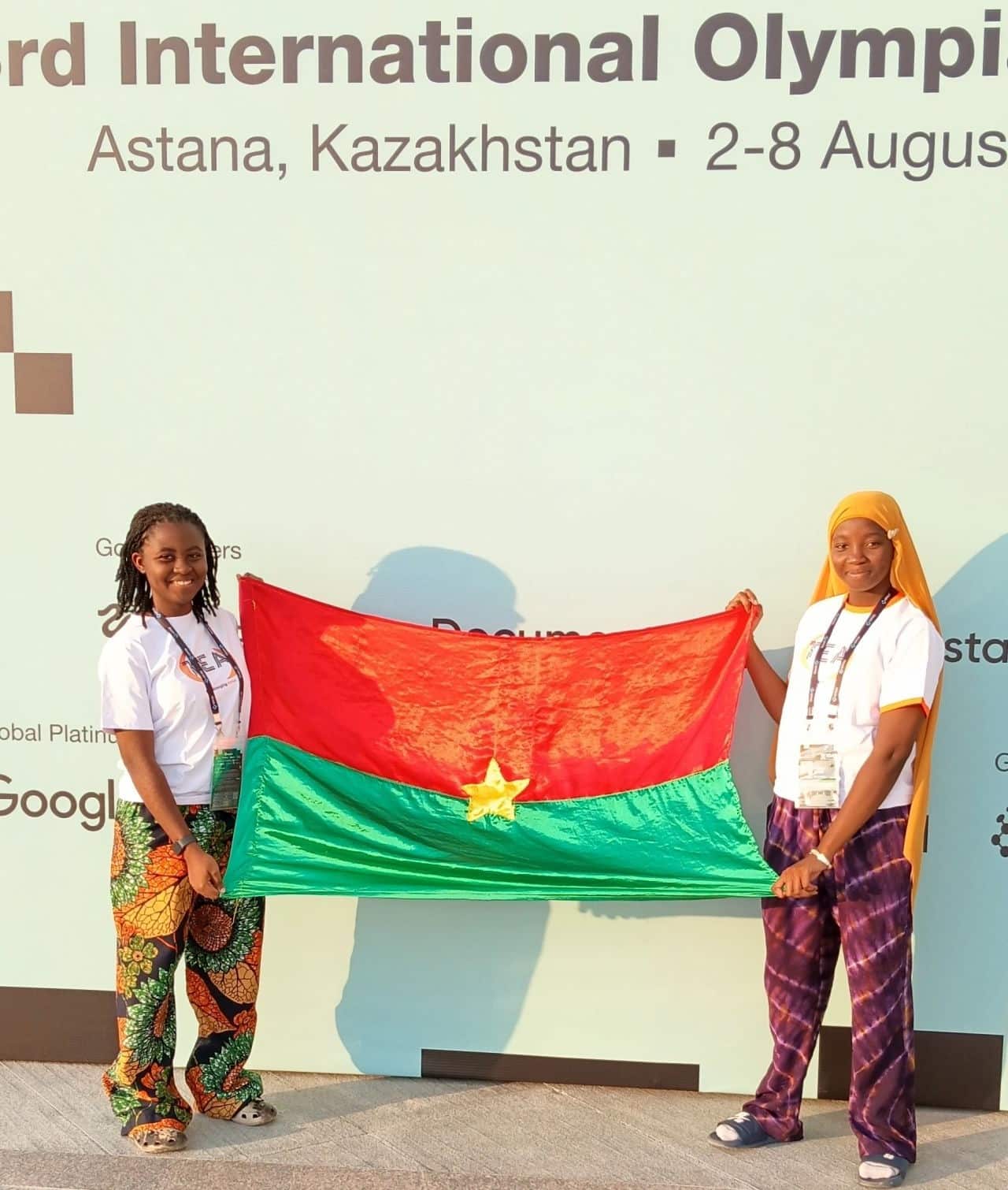 Pascaline Lompo and Madina Toé will represent Burkina Faso in the IOAI 2026