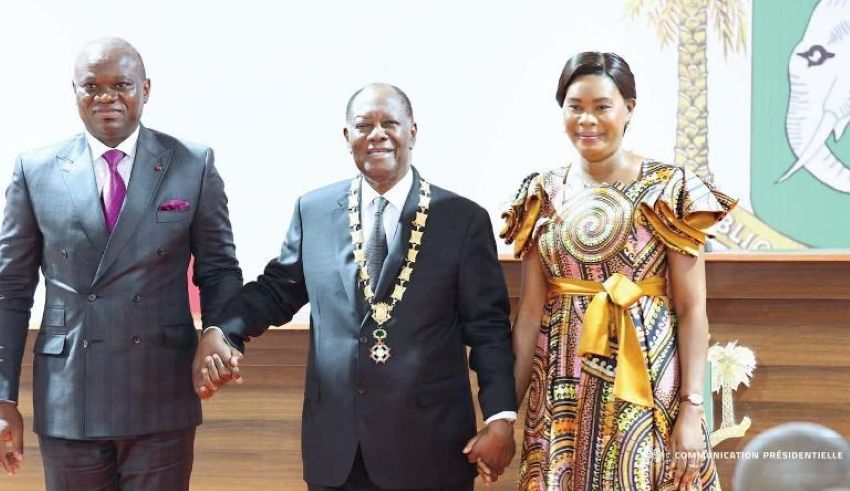 Gabon's President Oligui Nguema and Côte d'Ivoire's President Ouattara
