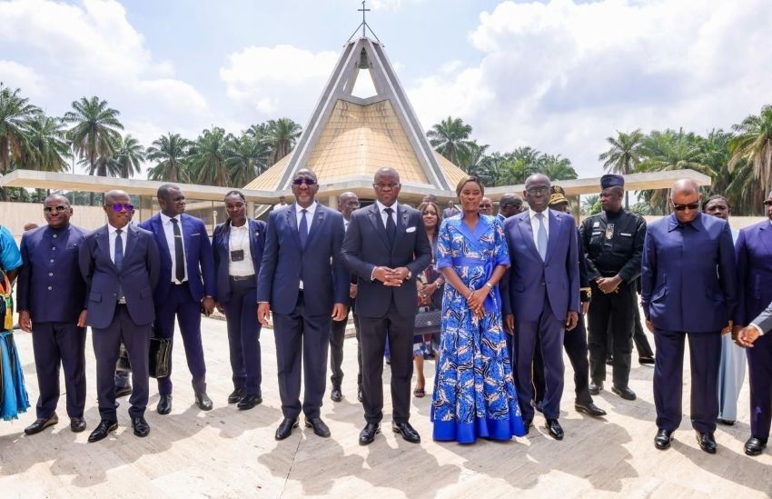 Gabon’s President Oligui Nguema in Yamoussoukro