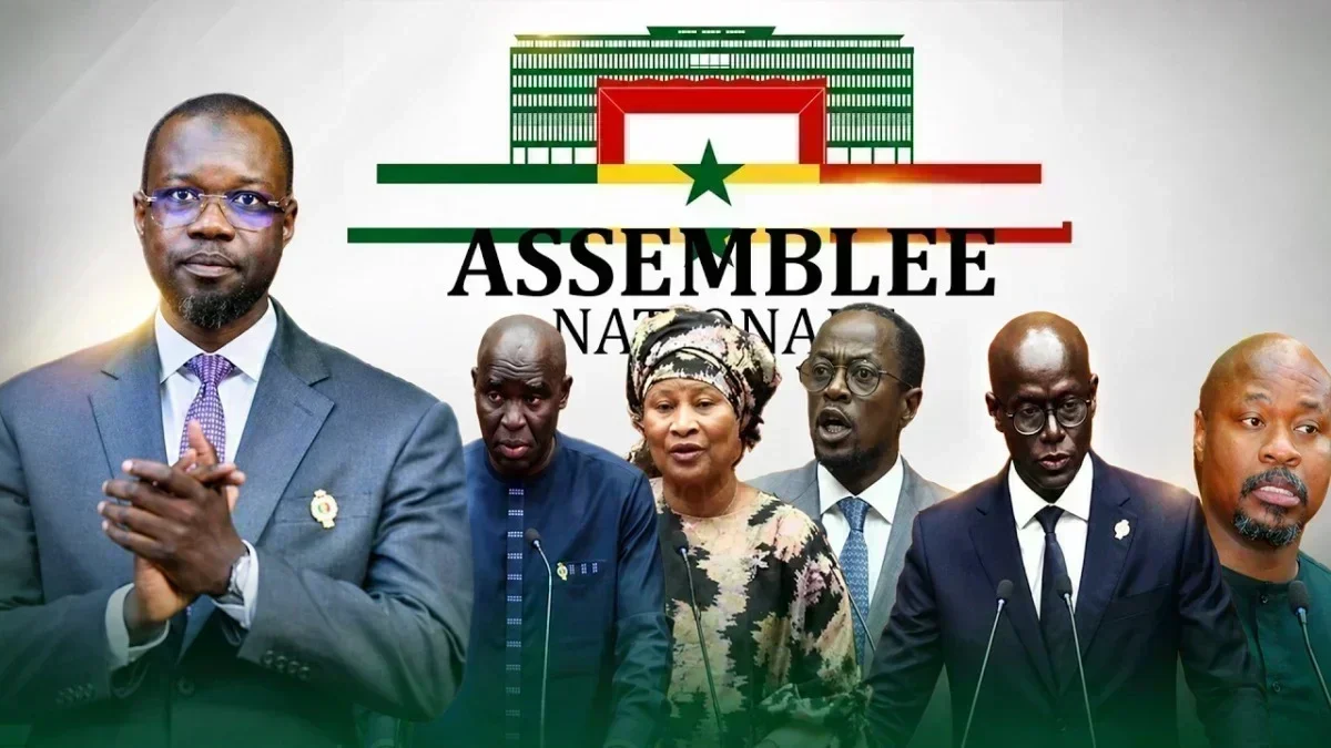 Ousmane Sonko launching parliamentary probes in Senegal Ousmane Sonko addressing Senegal's parliament