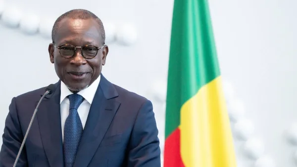 Patrice Talon, former President of the Republic of Bénin and President of the Senate