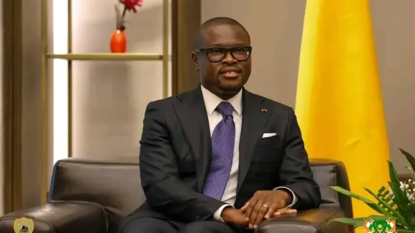 Romuald Wadagni during his official visit to Niamey on June 3, 2026