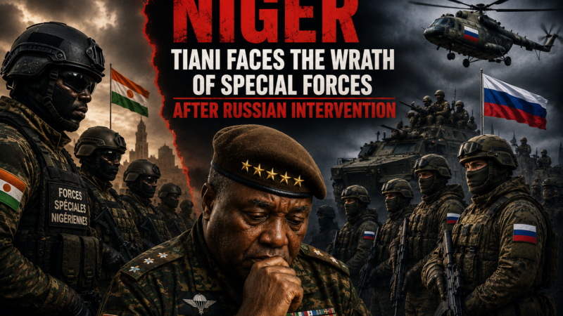 Niger: Tiani faces discontent within special forces after russian intervention