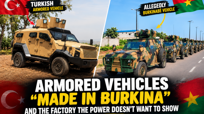 Burkina Faso says it built 300 Nanga armour at home the evidence is still missing