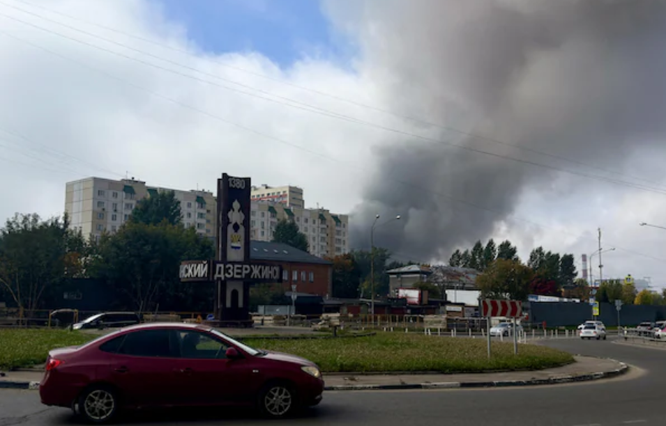 Ukraine’s long-range drones strike Moscow refinery as Russia votes