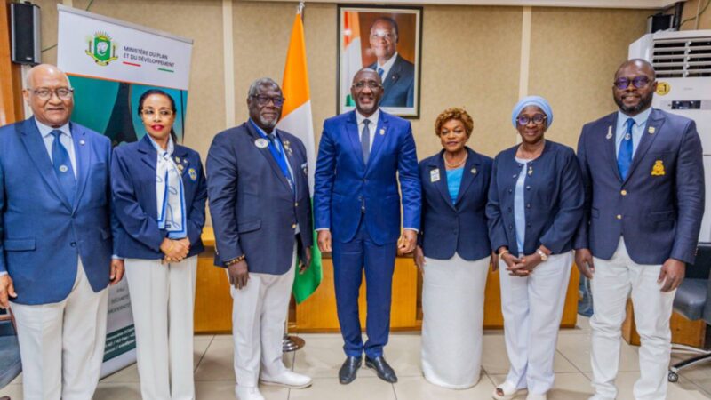 New Lions Club International governor launches Côte d’Ivoire visit to boost youth and environment initiatives
