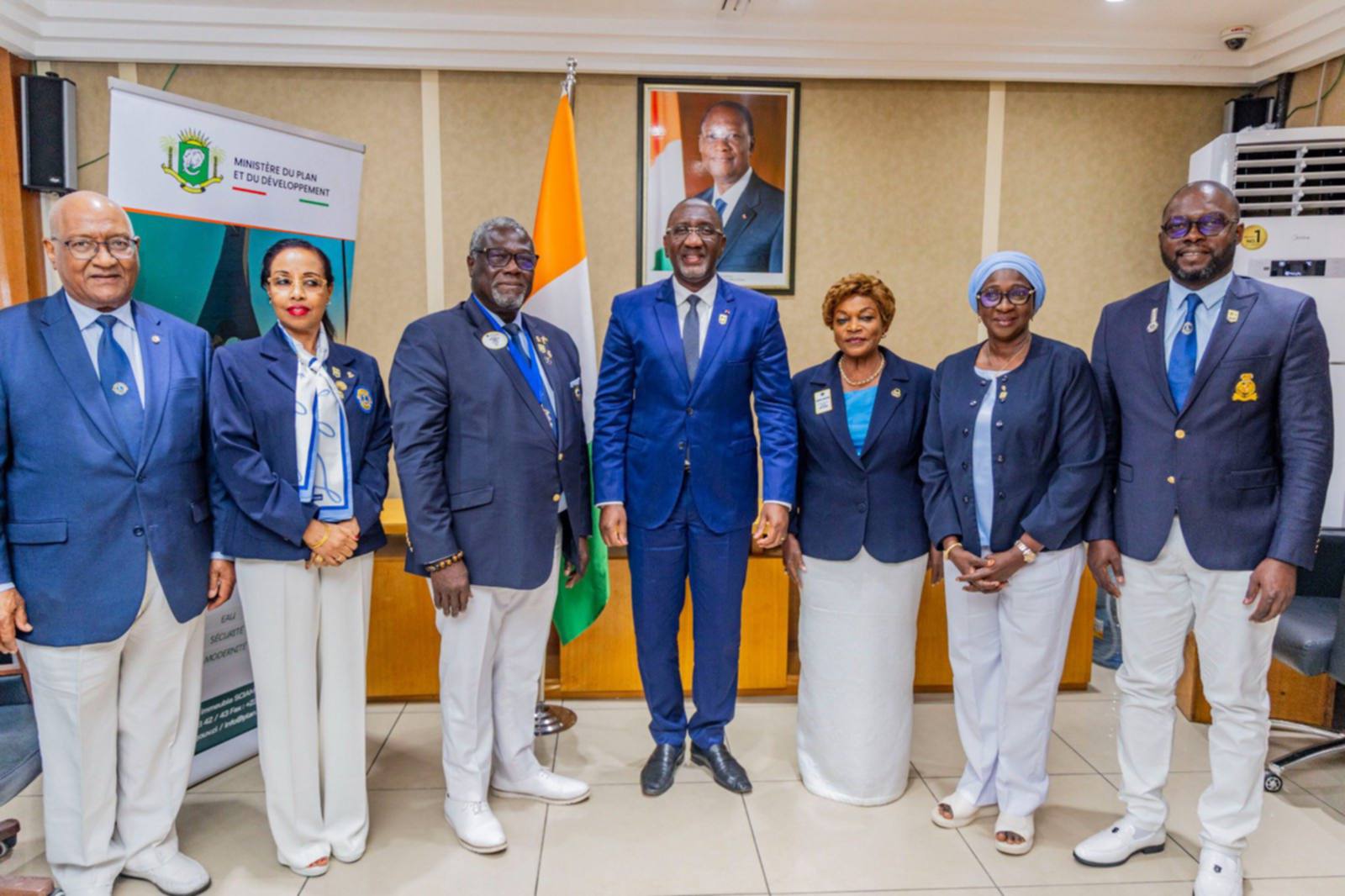 New Lions Club International governor launches Côte d’Ivoire visit to boost youth and environment initiatives