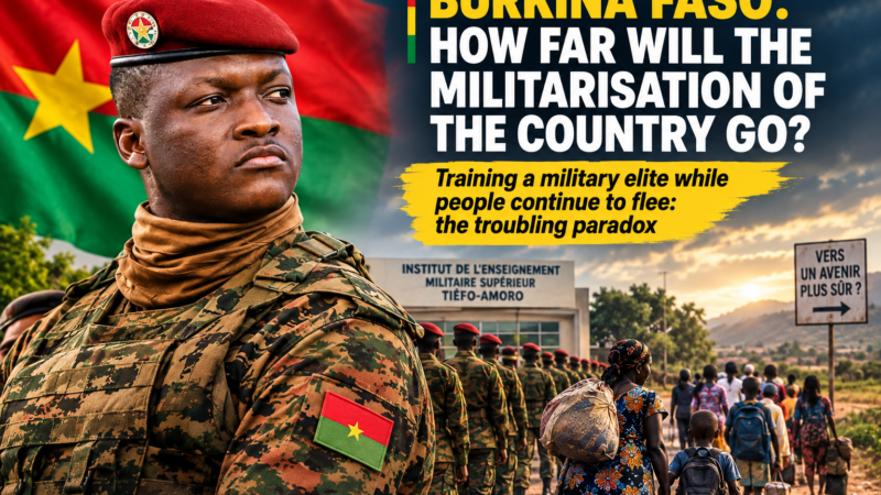 Burkina Faso bets on a homegrown officer corps as displacement keeps rising