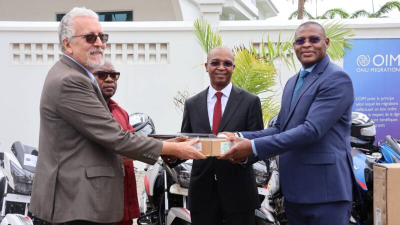 Handover in Cotonou: ABPC gains all-terrain vehicles, servers and rescue kits