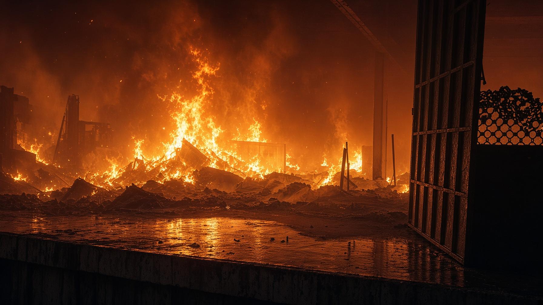 Anié market fire: how years of state neglect turned a regional trading hub into a ruin for hundreds of Togolese families