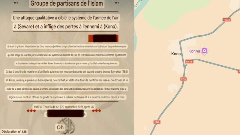 JNIM strikes Sévaré air base, dealing Bamako its latest security setback