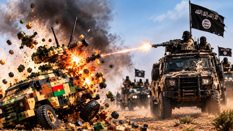 Burkina Faso’s locally built armored vehicles face real-world test after insurgent gains