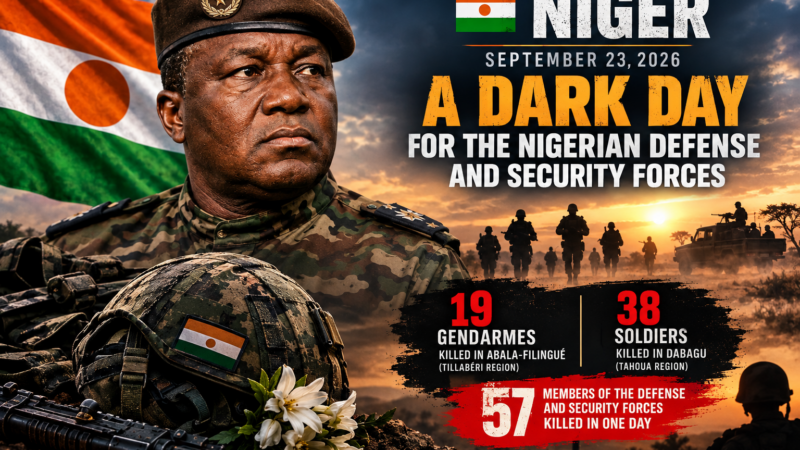 Niger: 19 gendarmes and 38 soldiers killed in one day in Tillabéri and Tahoua