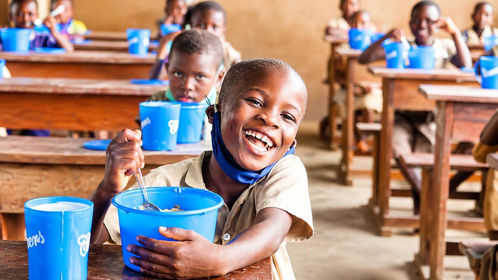 Benin’s school canteens now reach 1.9 million children, a social and economic bet