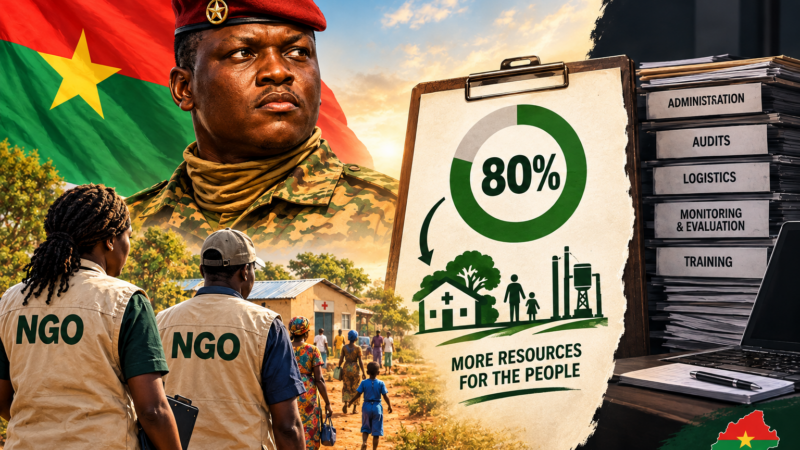 Burkina Faso mandates 80 % direct field spending for NGOs
