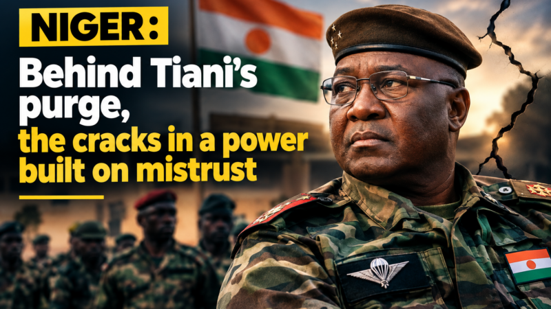 Niger: the purge under Tiani exposes hidden power fractures