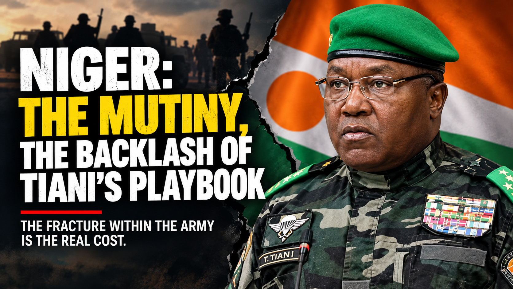 Weakens national defense in Niger as political purges divide the military