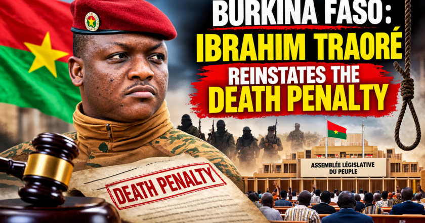 Burkina Faso reinstates death penalty amid growing security concerns