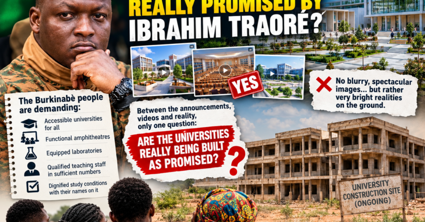 Burkina Faso’s higher education promises: skepticism grows over missing realities