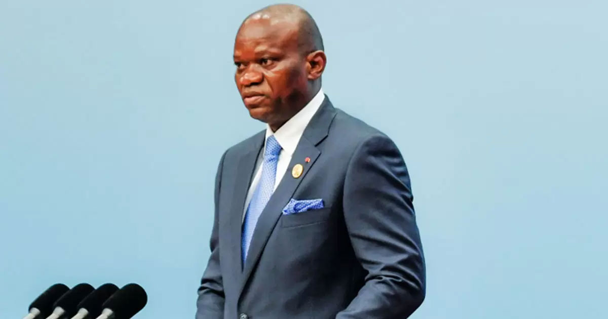 Official portrait of Gabon’s transitional President Brice Clotaire Oligui Nguema